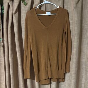 Old Navy Women's V-Neck Sweater in Brown